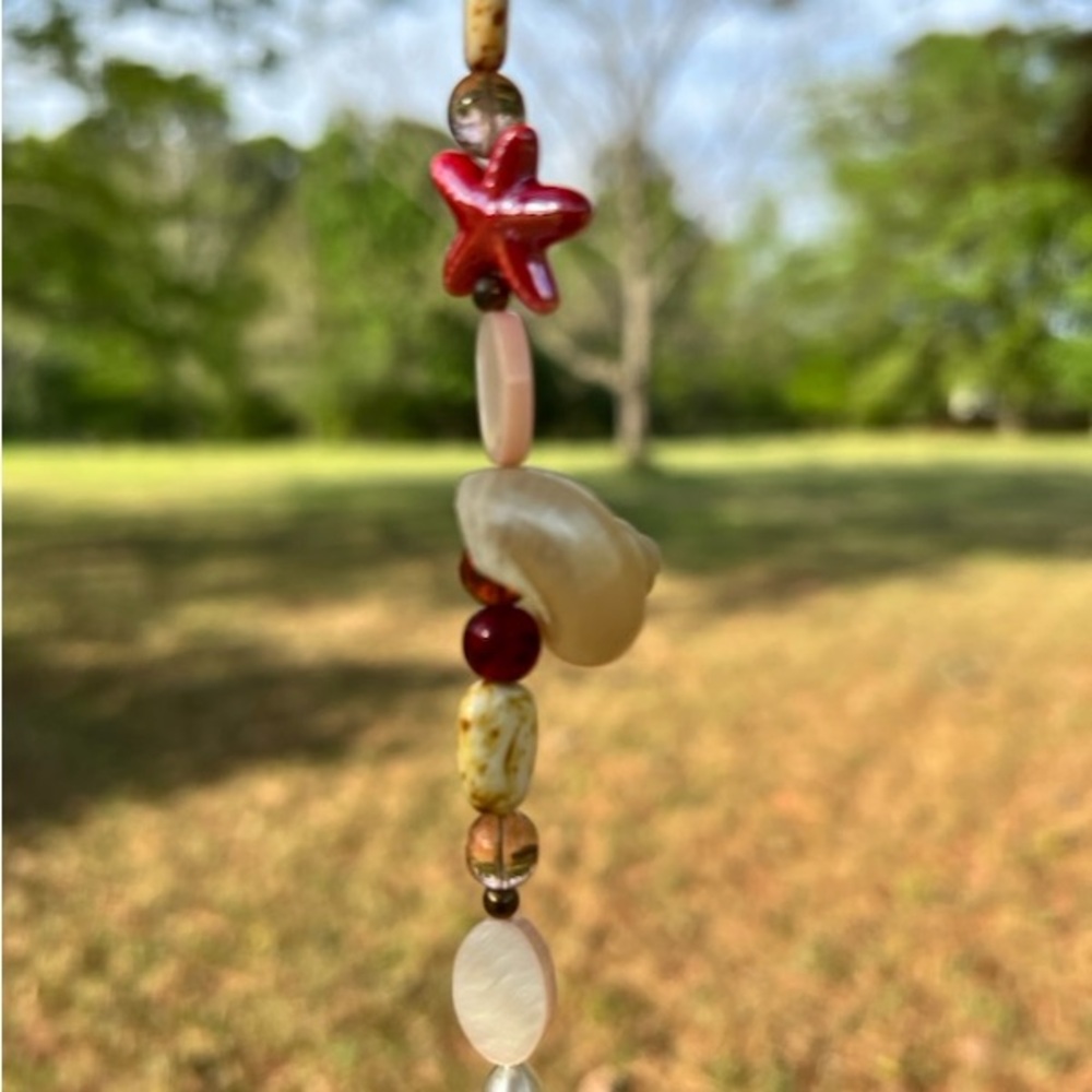 Colorful Shell Sun Catcher - Picture 6 of 7